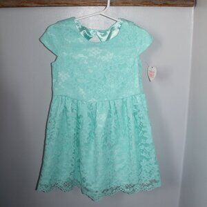 TCP Size 4T Aqua Light Lace Dress New
